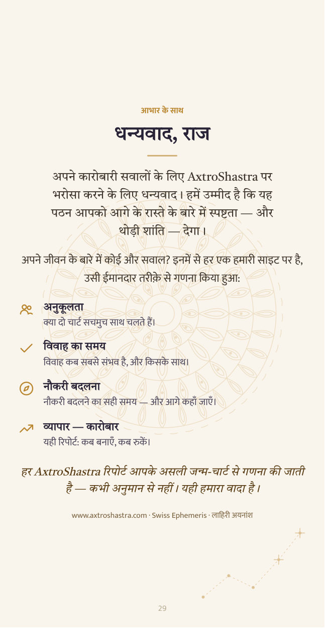 नमूना रिपोर्ट पृष्ठ 29